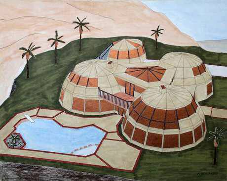 Architectural Ink Rendering Age 13